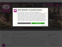 Tablet Screenshot of hotel-la-maison.com